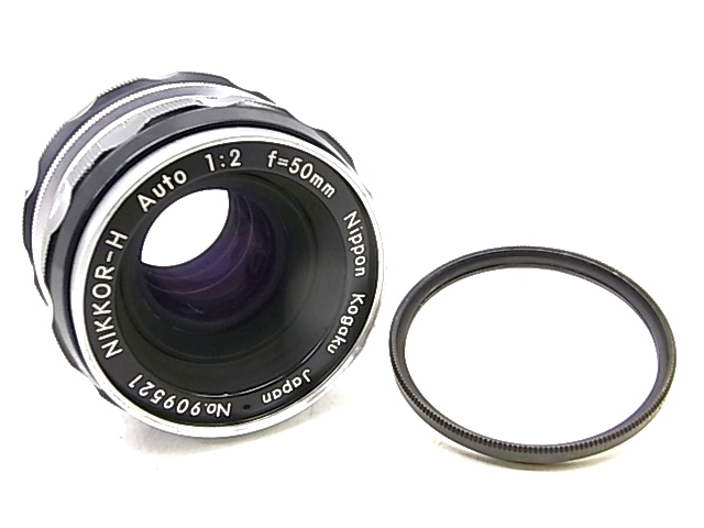 h0929 NIPPON KOGAKU NIKKOR-H AUTO 1:2 f=50mm 日本光学 ニコン カメラ レンズの画像1