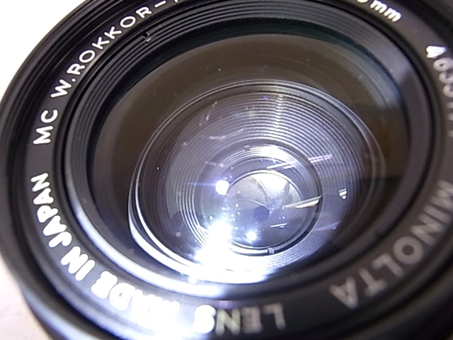 h0942 MINOLTA LENS MC W.ROKKOR-HG 1:2.8 f=35mm ミノルタ カメラ レンズの画像8