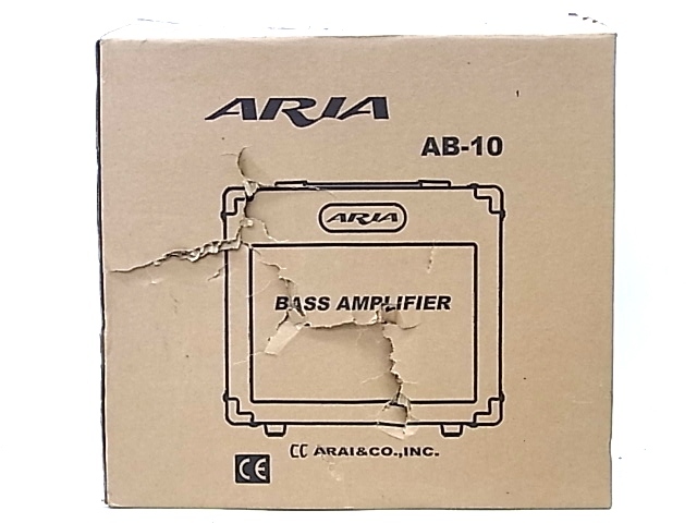 e11595 ARIA AB-10 アリア ベースアンプ 音出し確認済 元箱の画像10
