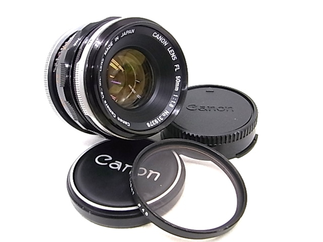 h1026 CANON FL 50mm 1:1.8 キャノン カメラ レンズの画像1