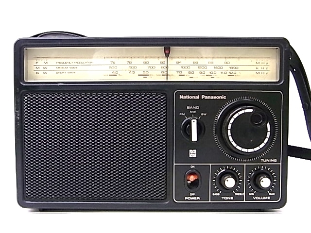 e11618　National Panasonic RF-1105 ラジオ ナショナル パナソニック ジャンク品　