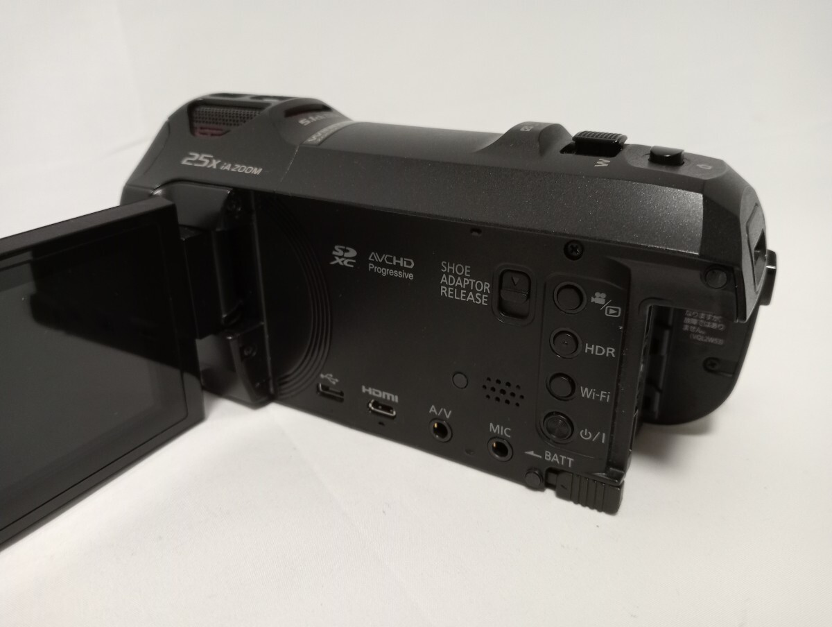 【154】Panasonic パナソニック HC-VX985M 4K デジタル ビデオカメラ 動作未確認_画像6