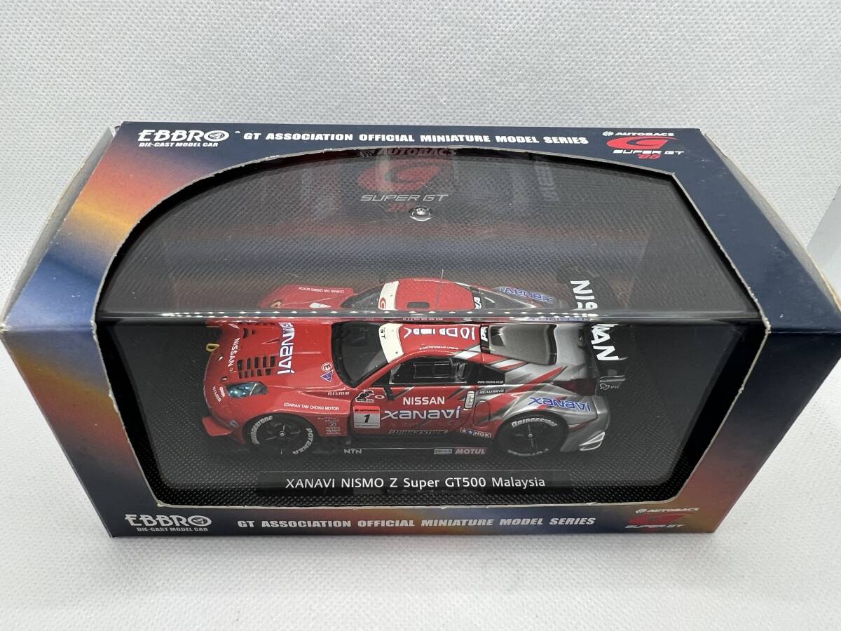 1/43 EBBRO SUPER GT 2005 XANAVI NISMO Z・MOTUL PITWORK Z・CALSONIC IMPUL Z MALAYSIA 3台の画像2