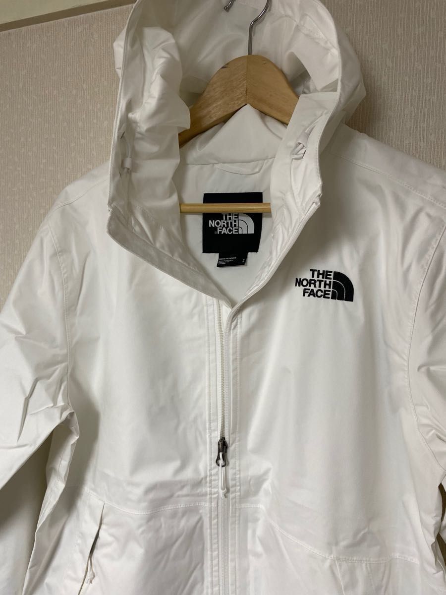 メンズ新品 海外限定 ノースフェイス マウンテンパーカー 白 メンズ新品 海外限定 ノースフェイス マウンテンパーカー 白
