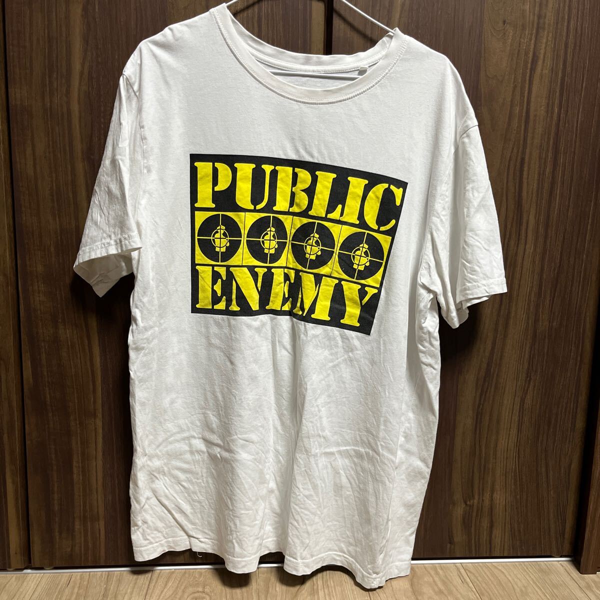 バンドTシャツ Tシャツ パブリックエネミー　public enemy半袖Tシャツ _画像1