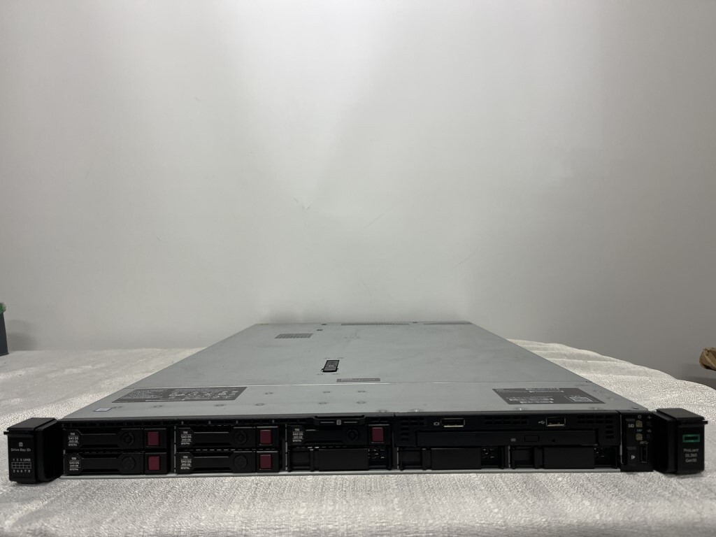 データ消去済・Xeon(R） Silver 4110 ×1個/メモリ64G/HDD:600G×5個●HP ProLiant DL360 Gen10●中古・動作保証無・現状品の画像1