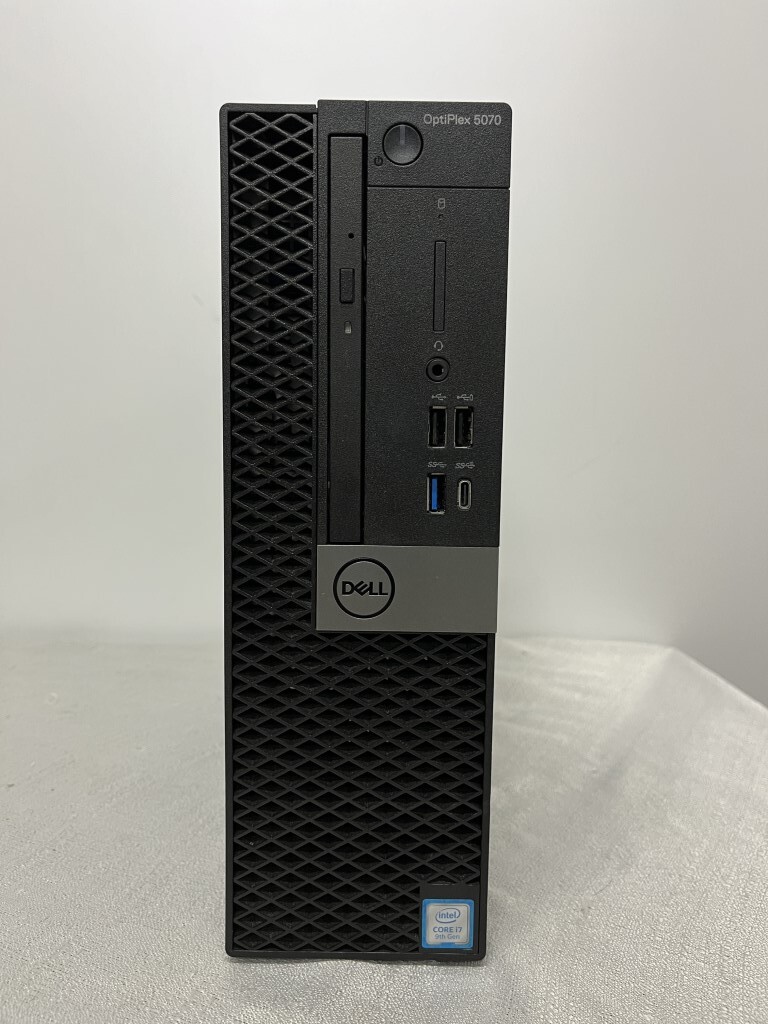 ・Core i7-9700/メモリ8G/SSD:256G/HDD:1T●Dell OptiPlex5070 SFF●中古・Win11・動作保証無・現状品_画像1