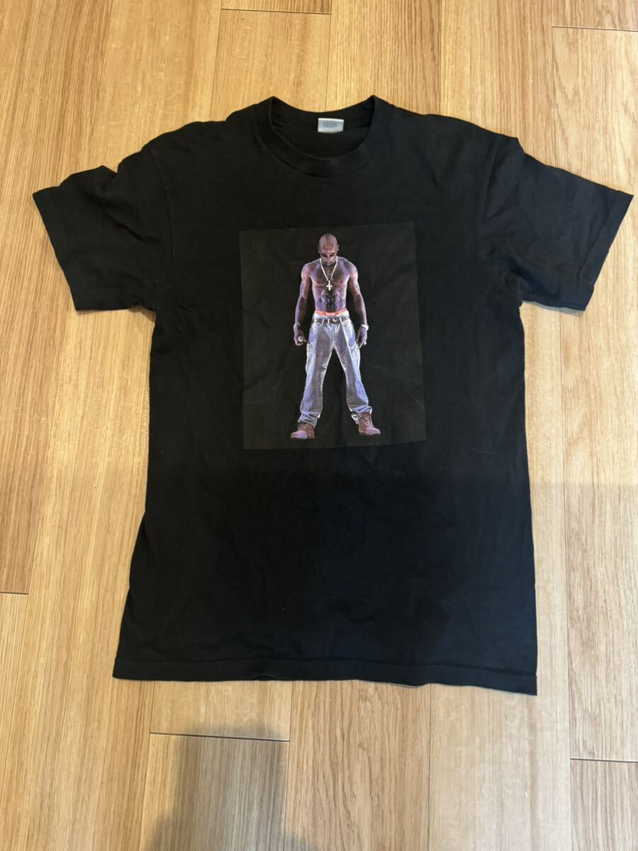 supreme tupac 2pac Tシャツ　ブラック　S_画像1