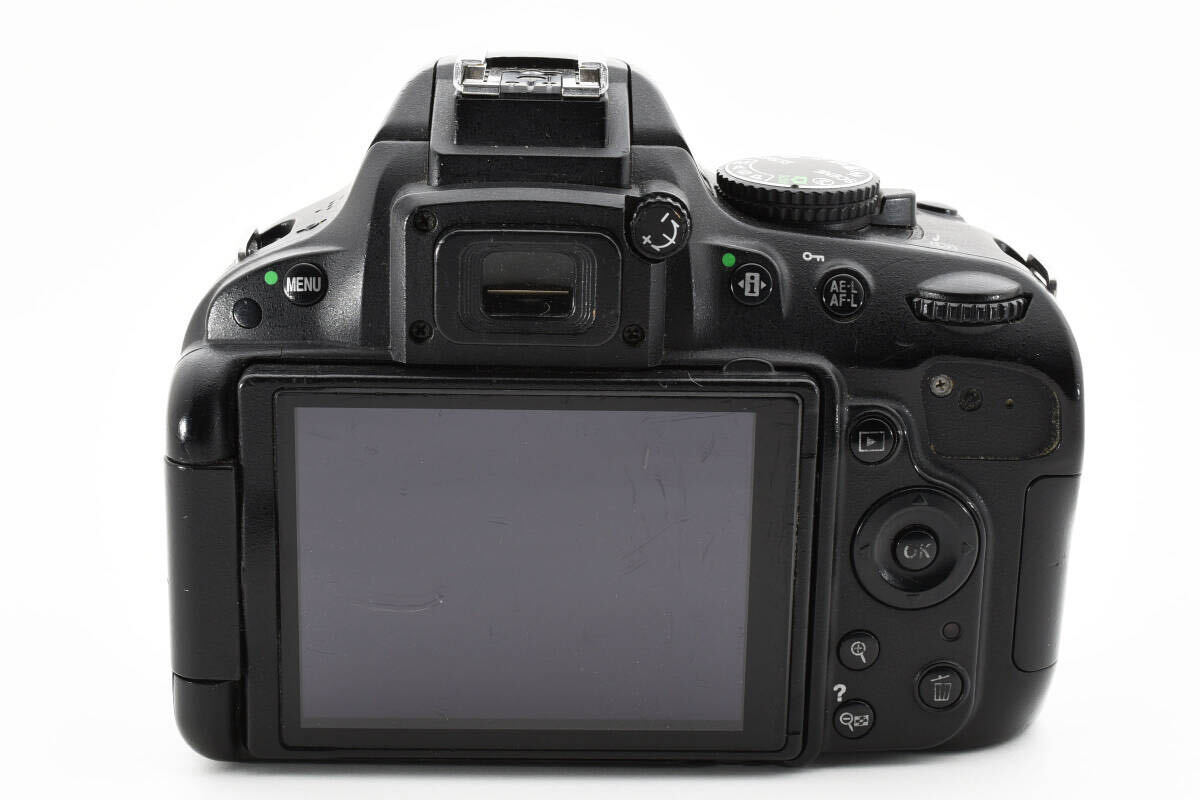 ■現状品■ Nikon ニコン D5100 デジタル一眼レフカメラ ボディ バッテリー付き #2805の画像6