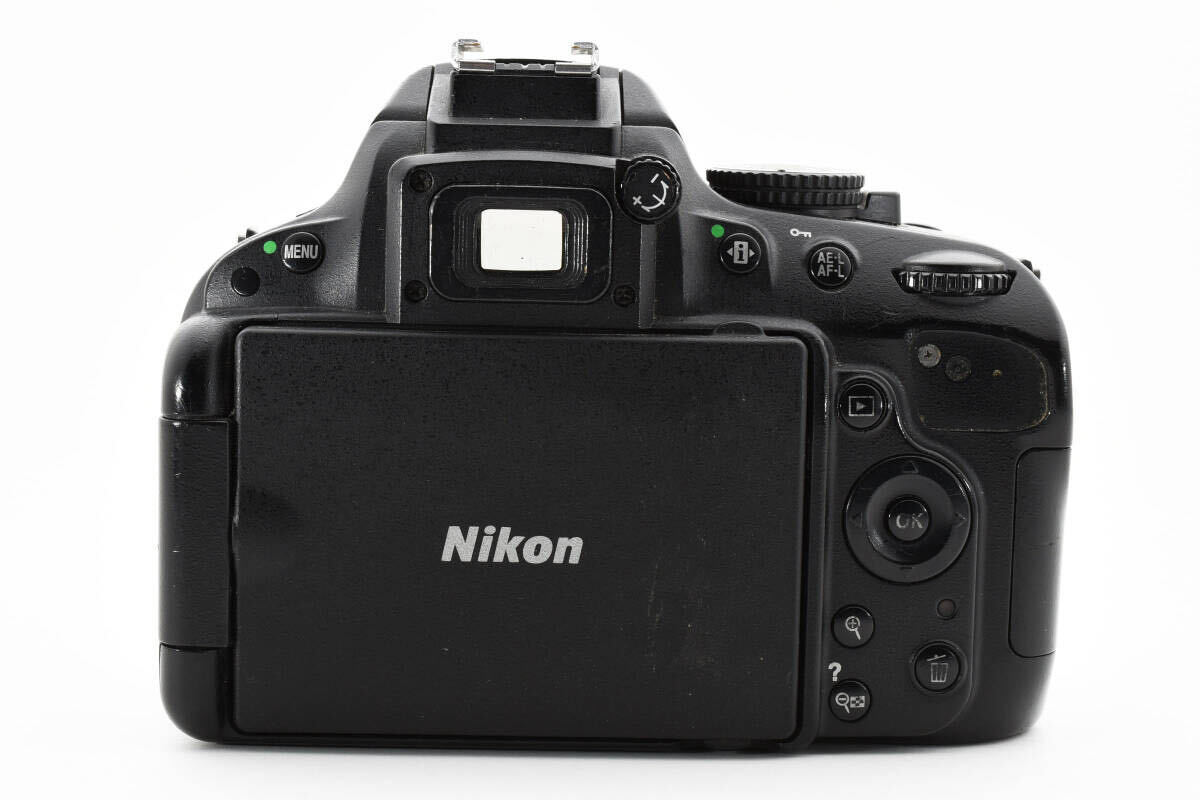■現状品■ Nikon ニコン D5100 デジタル一眼レフカメラ ボディ バッテリー付き #2805の画像5