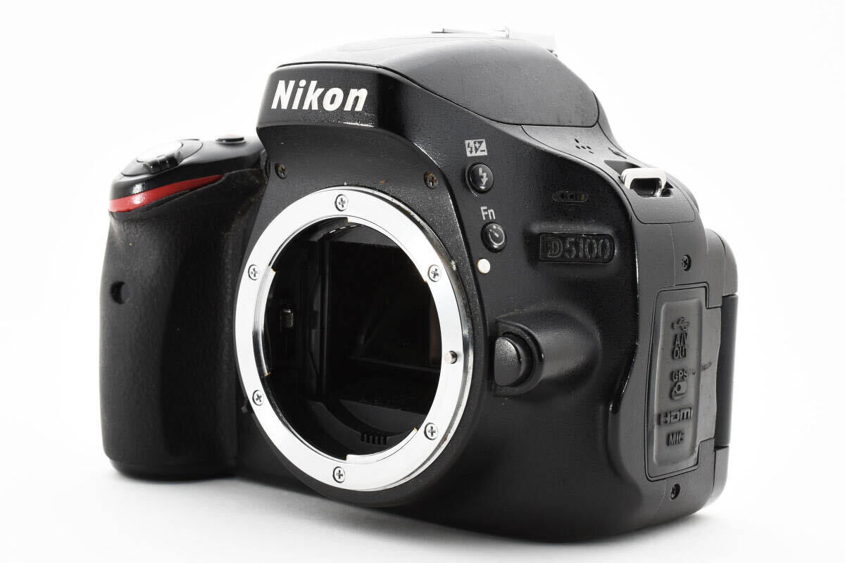 ■現状品■ Nikon ニコン D5100 デジタル一眼レフカメラ ボディ バッテリー付き #2805の画像2