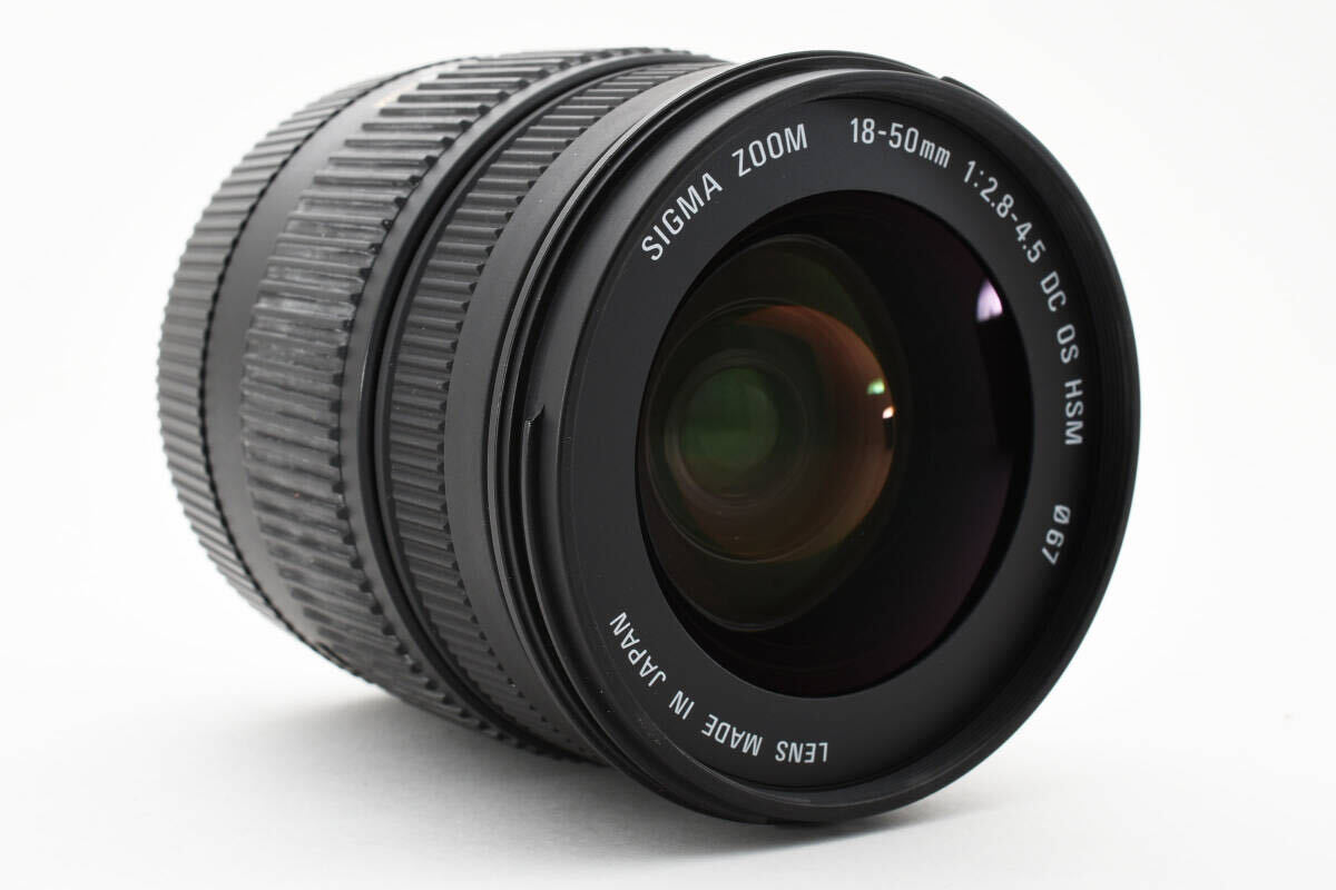 ★並品★ SIGMA シグマ 18-50mm F2.8-4.5 DC OS HSM Nikon ニコンFマウント 標準ズームレンズ #2807