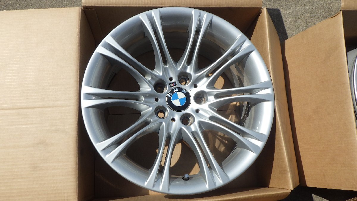 BMW Mスポーツ 5シリーズ 525i E60 純正 BBS 18x8J+20 120-5H 73mm 060407_画像4