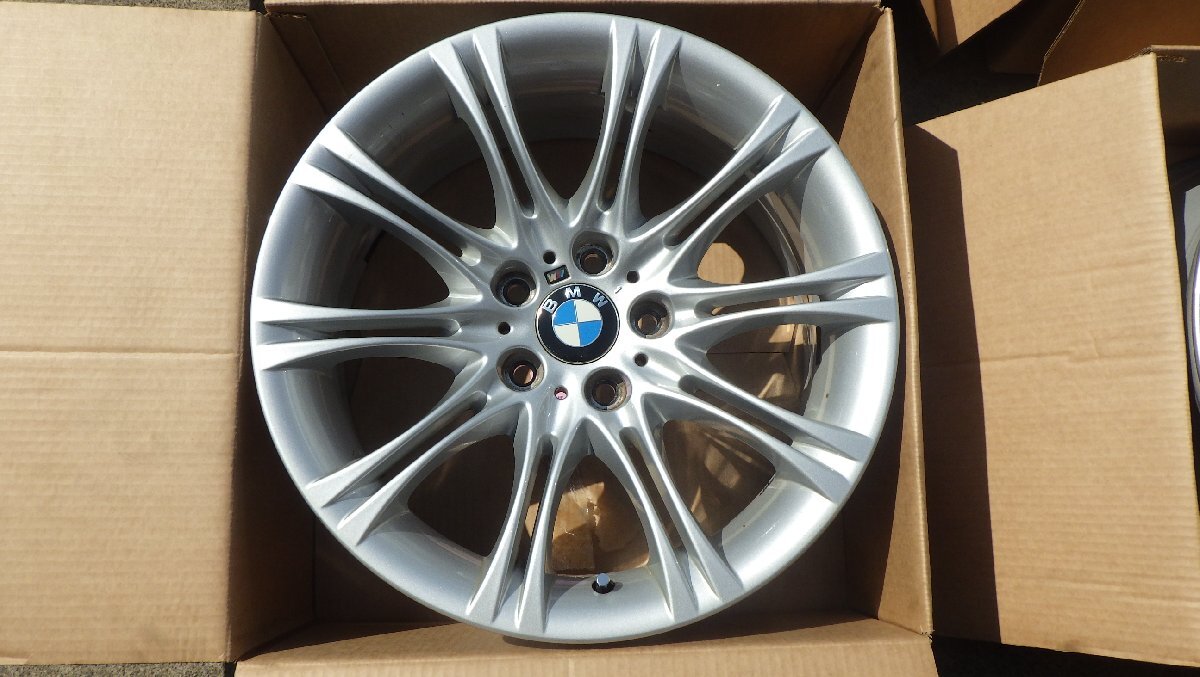 BMW Mスポーツ 5シリーズ 525i E60 純正 BBS 18x8J+20 120-5H 73mm 060407_画像3