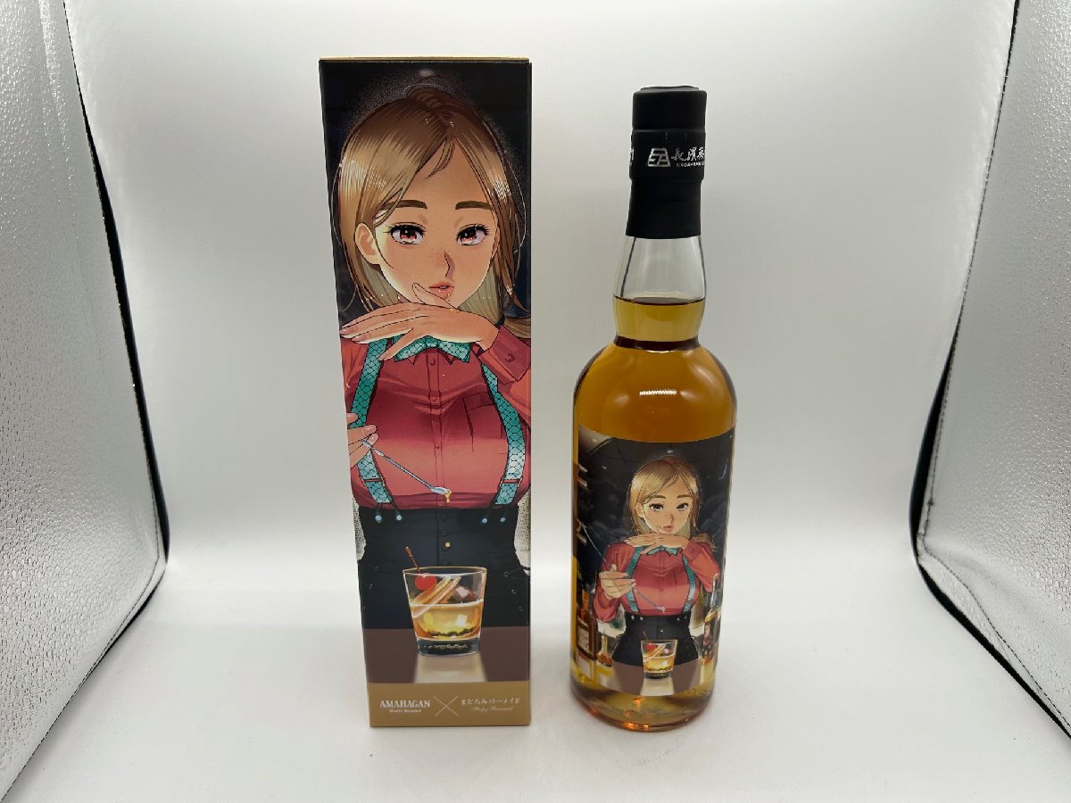 【1円スタート】 長濱蒸溜所 アマハガン まどろみバーメイドボトル シャノン フー 700ml 47%の画像1