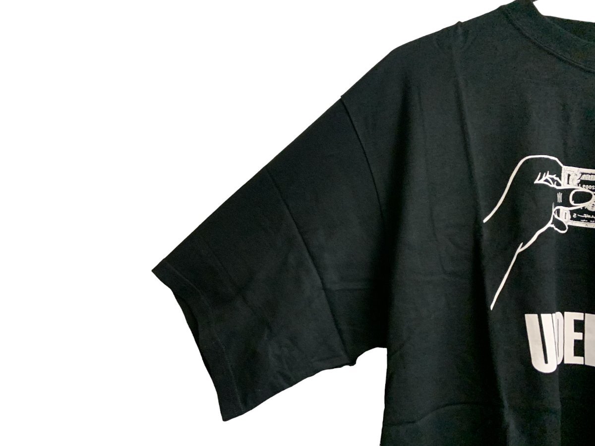 UNDERCOVER アンダーカバー FIRE Tシャツ 半袖 カットソー UC2B3804 トップス 黒 サイズ5_画像2