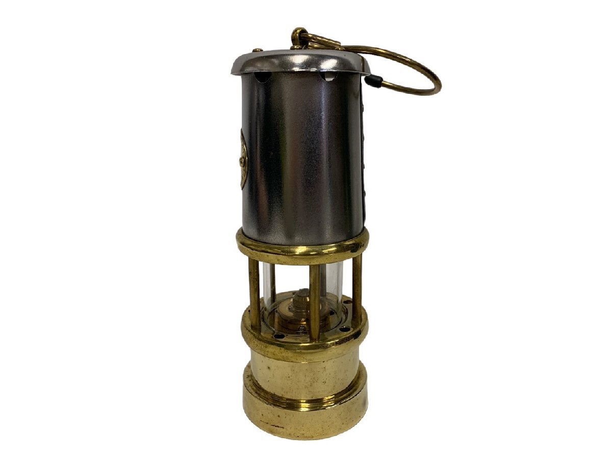 Miner’s Lamp ランタン Made in Wales ランプ インテリア 置物 アウトドア 箱付_画像3