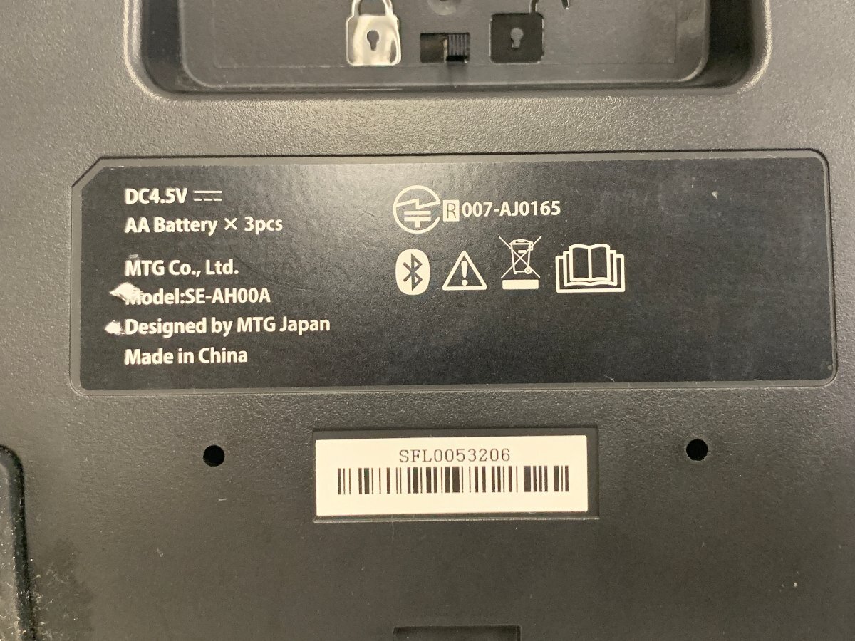 SIXPAD シックスパッド SE-AH00A フット FOOT 脚用 足 健康器具 リモコン欠品_画像7