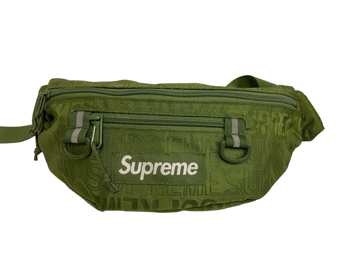 Supreme シュプリーム Waist Bag ウエストバッグ ボディバッグ 19ss モスグリーン_画像1