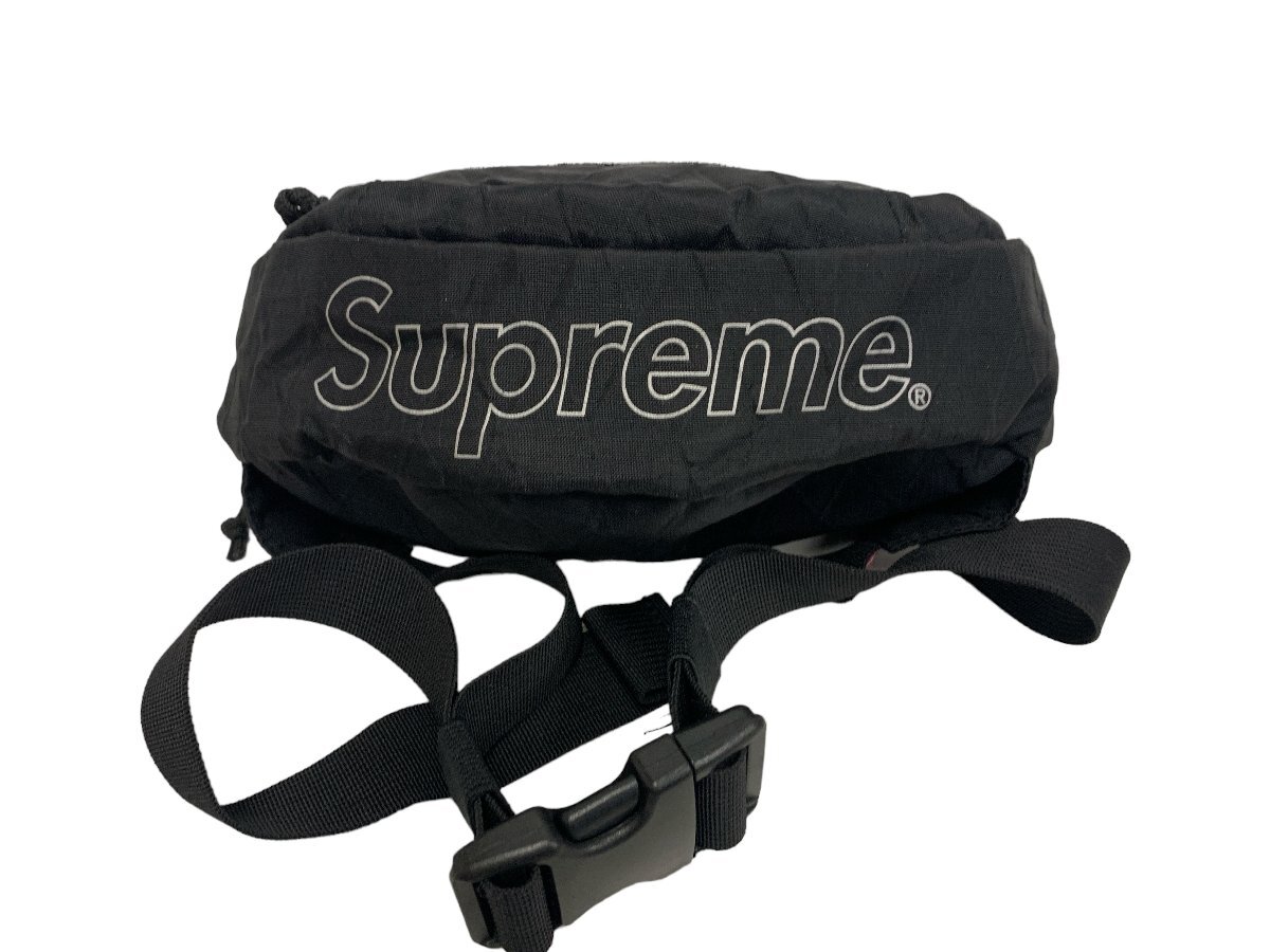 Supreme シュプリーム Waist Bag ウエストバッグ ボディバッグ ボックスロゴ 黒 18awの画像4