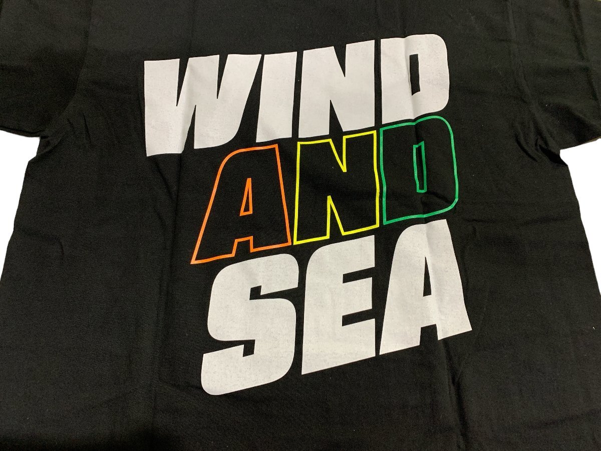 WIND AND SEA ウィンダンシー juicy-fresh T-SHIRT Tシャツ 黒 XLサイズ タグ付き保管品の画像7