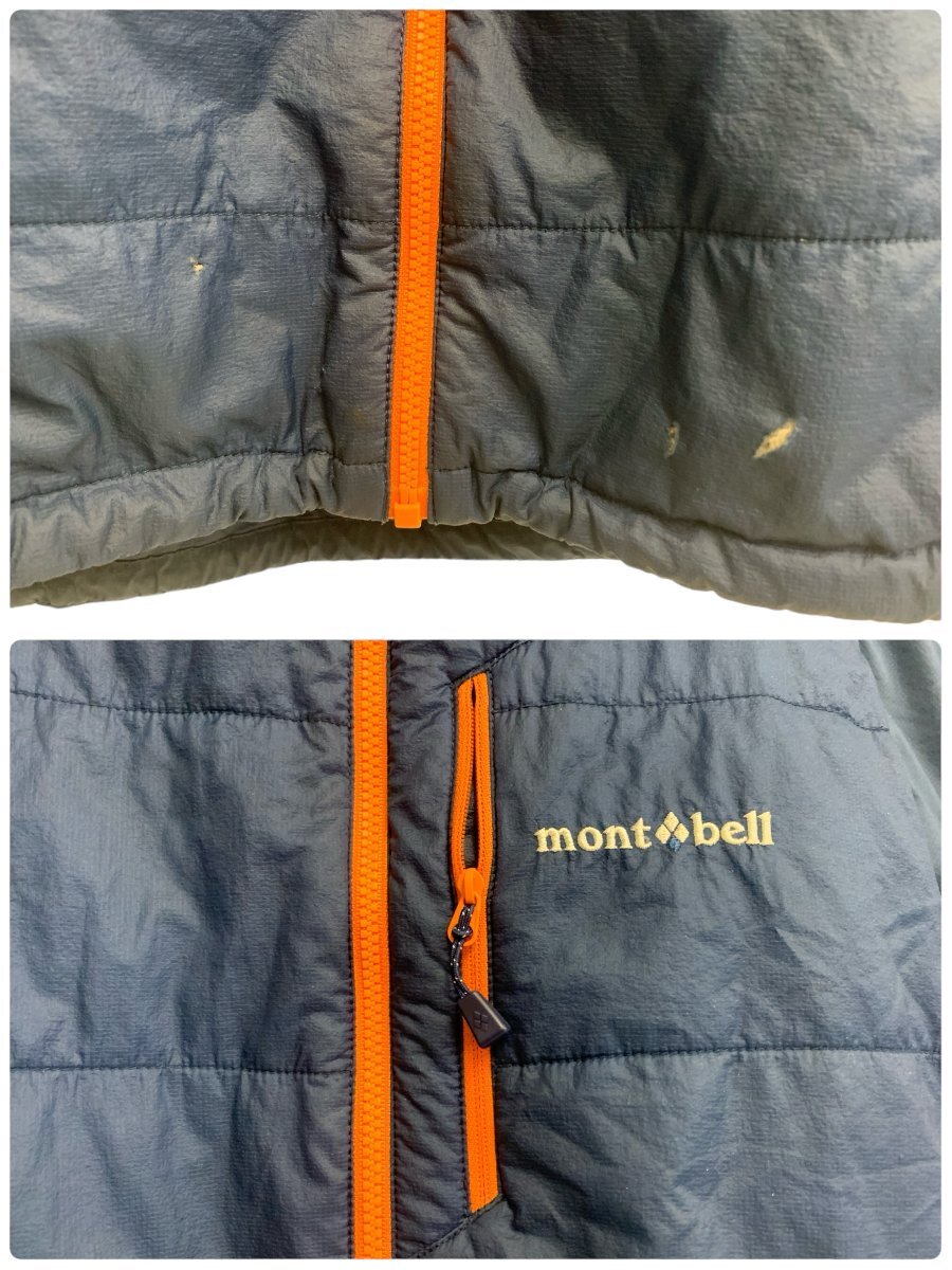 montbell モンベル 1101539 サーマラップジャケット Mサイズ 1130436 サイクルトレーナーパンツ Mサイズの画像4