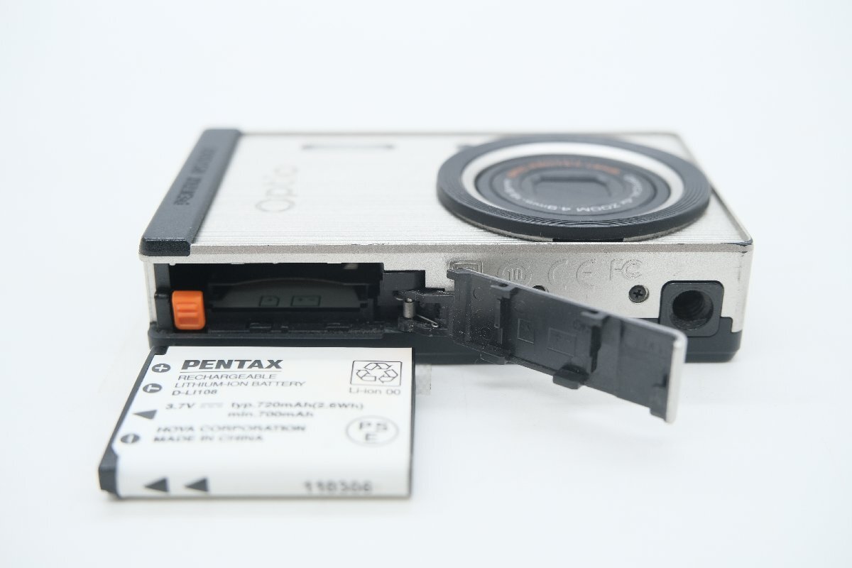 【z26957】PENTAX ペンタックス Optio RS1500 コンパクトデジタルカメラ 箱・取説付き 動作確認済み_画像5