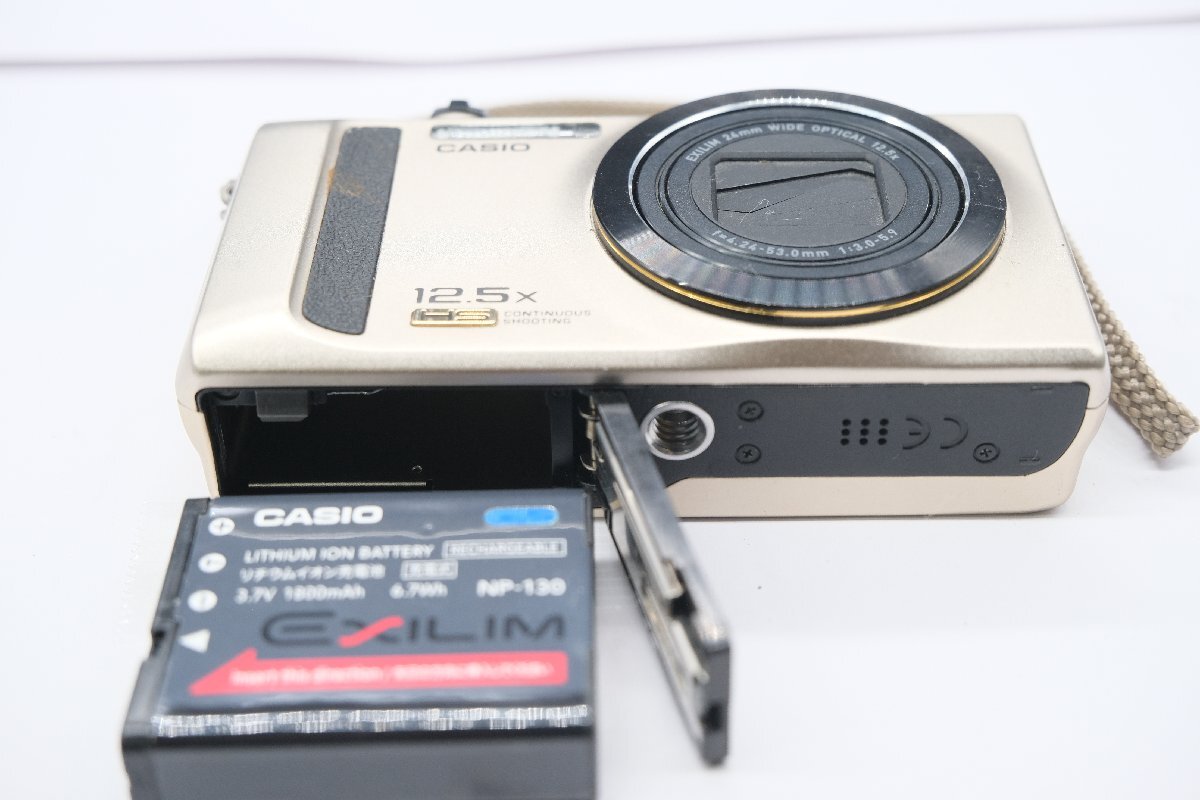 【z26924】CASIO カシオ EXILIM EX-ZR300 コンパクトデジタルカメラ 動作確認済み_画像4