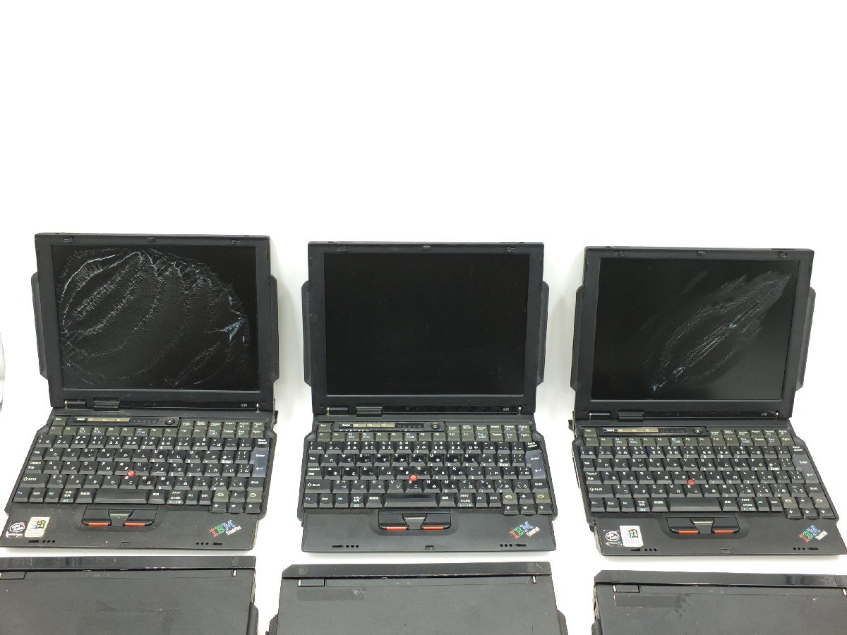 【z26806】IBM ThinkPad Type 2639 ジャンク 11台まとめ 格安スタート_画像2