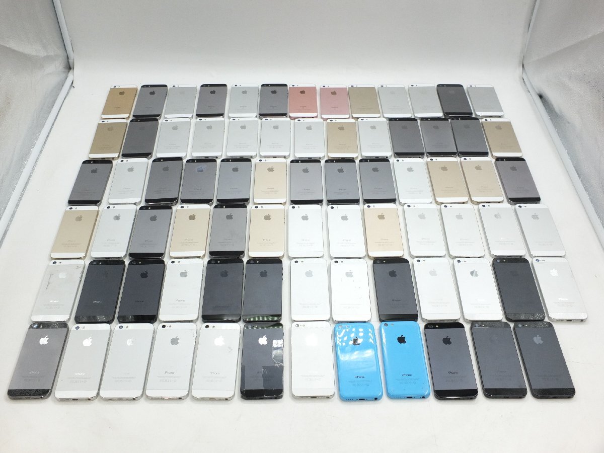 【z26987】Apple iphone5 iPhone 5S iphone5C iphoneSE A1453 A1533 A1429 A1723 A1456 16GB 32GB 64GB 77台 まとめ ジャンク 格安スの画像6