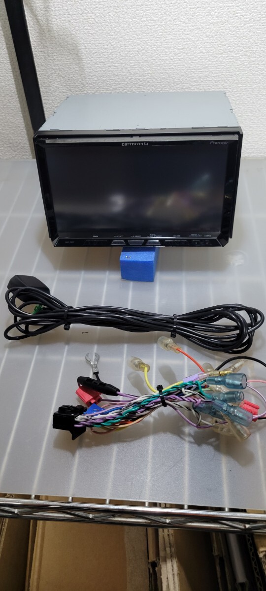AVICーZH77 carrozzeria サイバーナビ HDD フルセグ ナビ CD DVD Bluetooth SD USB 2019 地図データの画像2