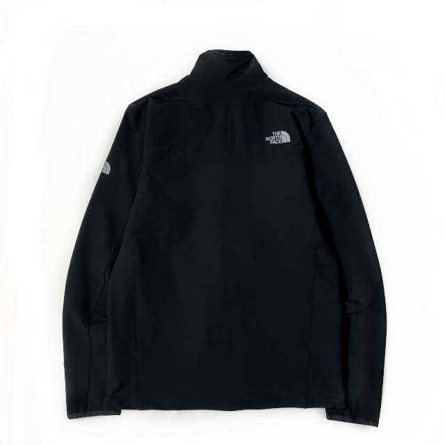 1円～!売切!【正規新品】THE NORTH FACE◆STRETCH SOFT SHELL JACKET トラックジャケット US限定 撥水 ハーフドームロゴ(M)黒 180915-50の画像9