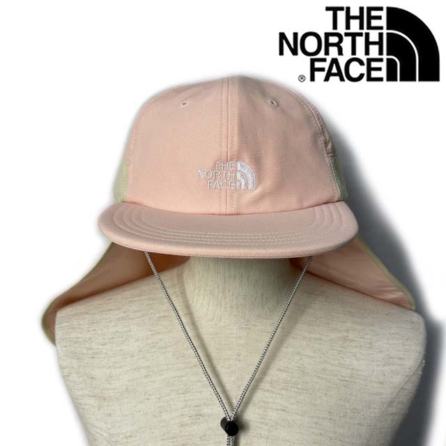 1円～!売切!【正規新品】THE NORTH FACE CLASS V SUNSHIELD HAT 帽子 キャップ US限定 男女兼用 ロゴ刺繍 サンシェード(OS)ピンク 180623-5_画像3