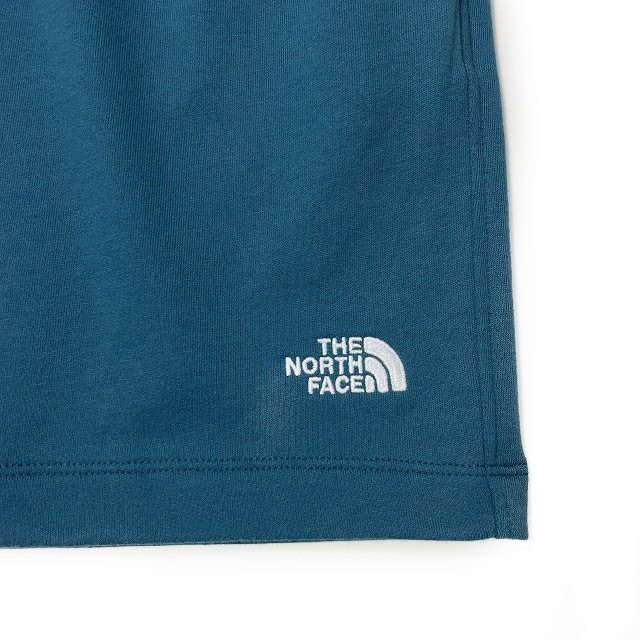 1円～!売切!【正規新品】THE NORTH FACE◆SIMPLE LOGO FLEECE SHORT ショートパンツ US限定 ロゴ刺繍 スポーツ シンプル(XXL)青② 190110-5_画像4