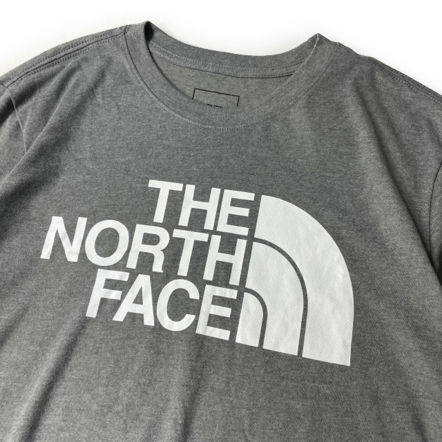 1円～!売切!【正規新品】THE NORTH FACE◆L/S HALF DOME TEE 長袖 Tシャツ ロンT US限定 ハーフドームロゴ 男女兼用(M)グレー 180902-18の画像5