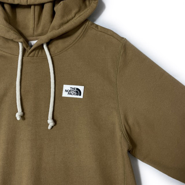 1円～!売切!【正規新品】THE NORTH FACE◆HERITAGE PATCH PULLOVER HOODIE パーカー US限定 上質 ロゴパッチ 裏起毛(XL)茶 181130-10の画像4