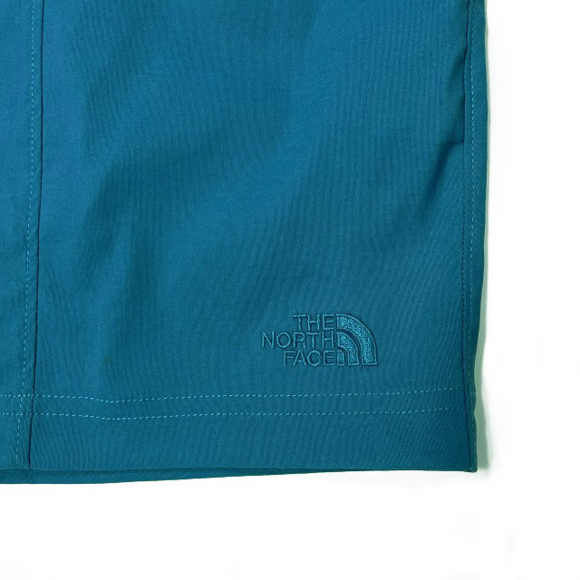 1円～!売切!【正規新品】THE NORTH FACE◆CLASS V PULL ON ショートパンツ US限定 ストレッチ ロゴ刺繍 速乾 アウトドア(S/L)青 190110-5_画像4