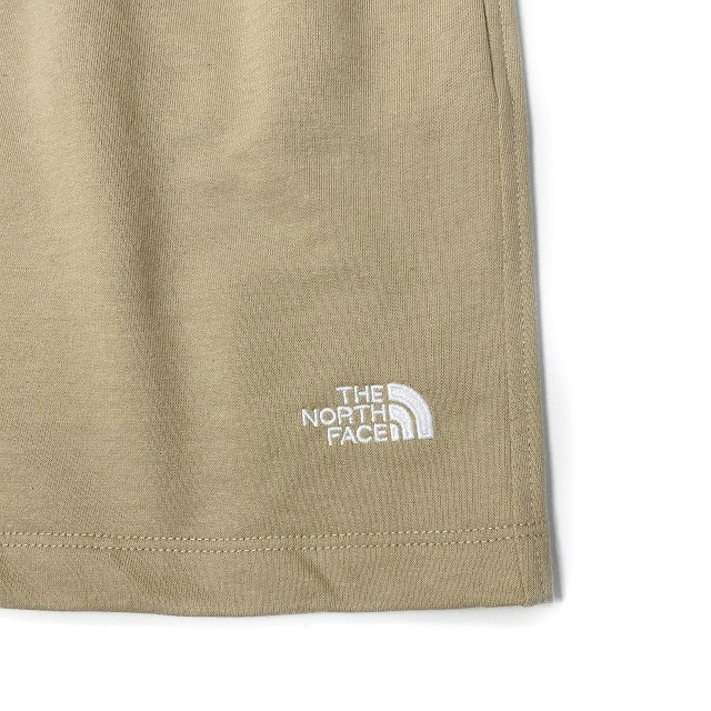 1円～!売切!【正規新品】THE NORTH FACE◆SIMPLE LOGO FLEECE SHORT ショートパンツ US限定 ロゴ刺繍 スポーツ シンプル(L)カーキ 190110-5_画像4