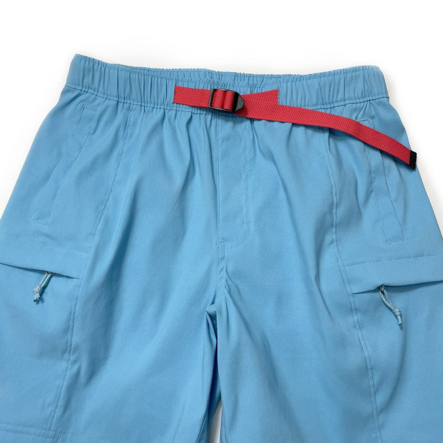 1円～!売切!【正規新品】THE NORTH FACE◆CLASS V BELTED SHORT ショートパンツ US限定 ベルト付き 速乾 アウトドア(L/R)青② 190110-5_画像3