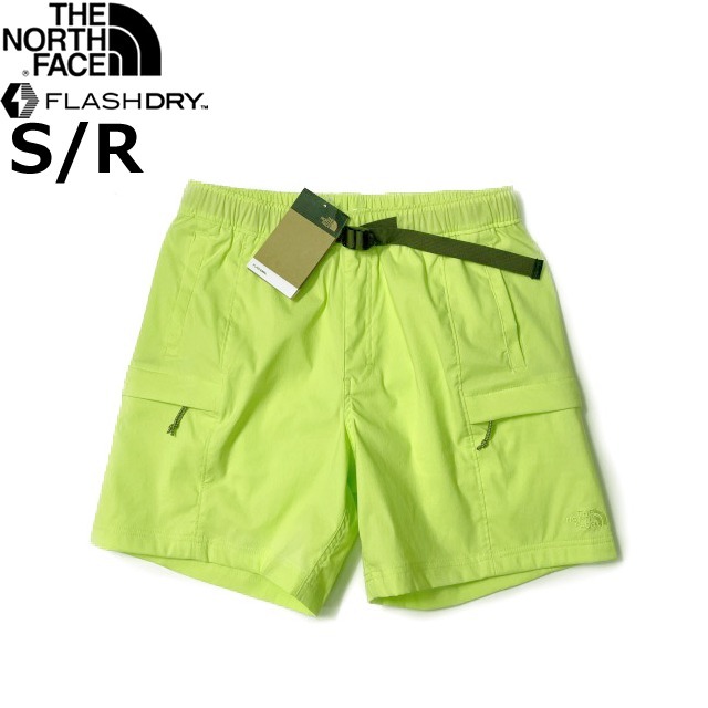 1円～!売切!【正規新品】THE NORTH FACE◆CLASS V BELTED SHORT ショートパンツ US限定 ベルト付き 速乾 アウトドア(S/R)緑 190110-5の画像2