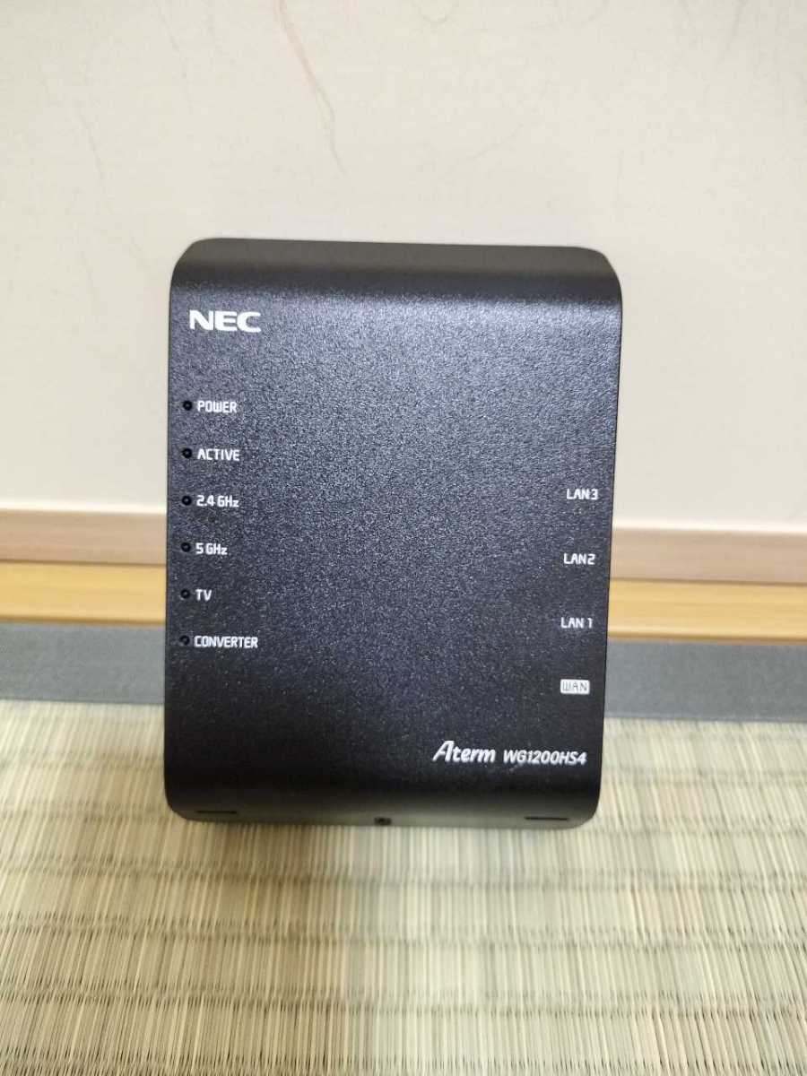 NEC PA-WG1200HS4 WiFiルーターの画像2