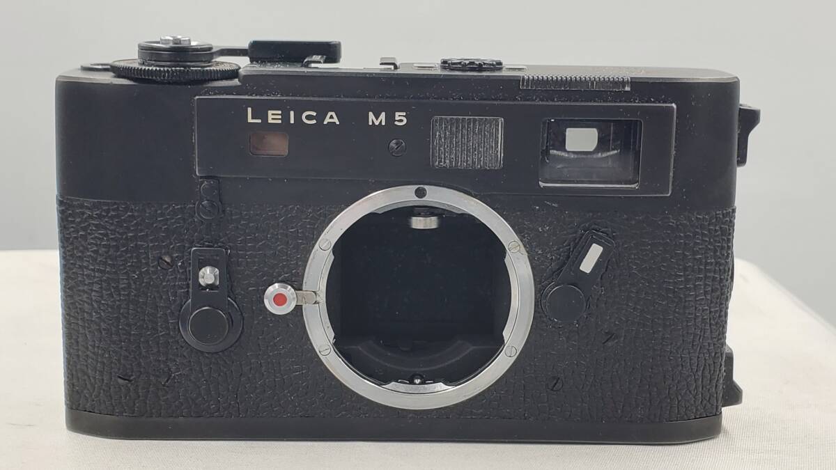 個人出品！ ライカ Leica M5 ブラック レンジファインダー ボディの画像1