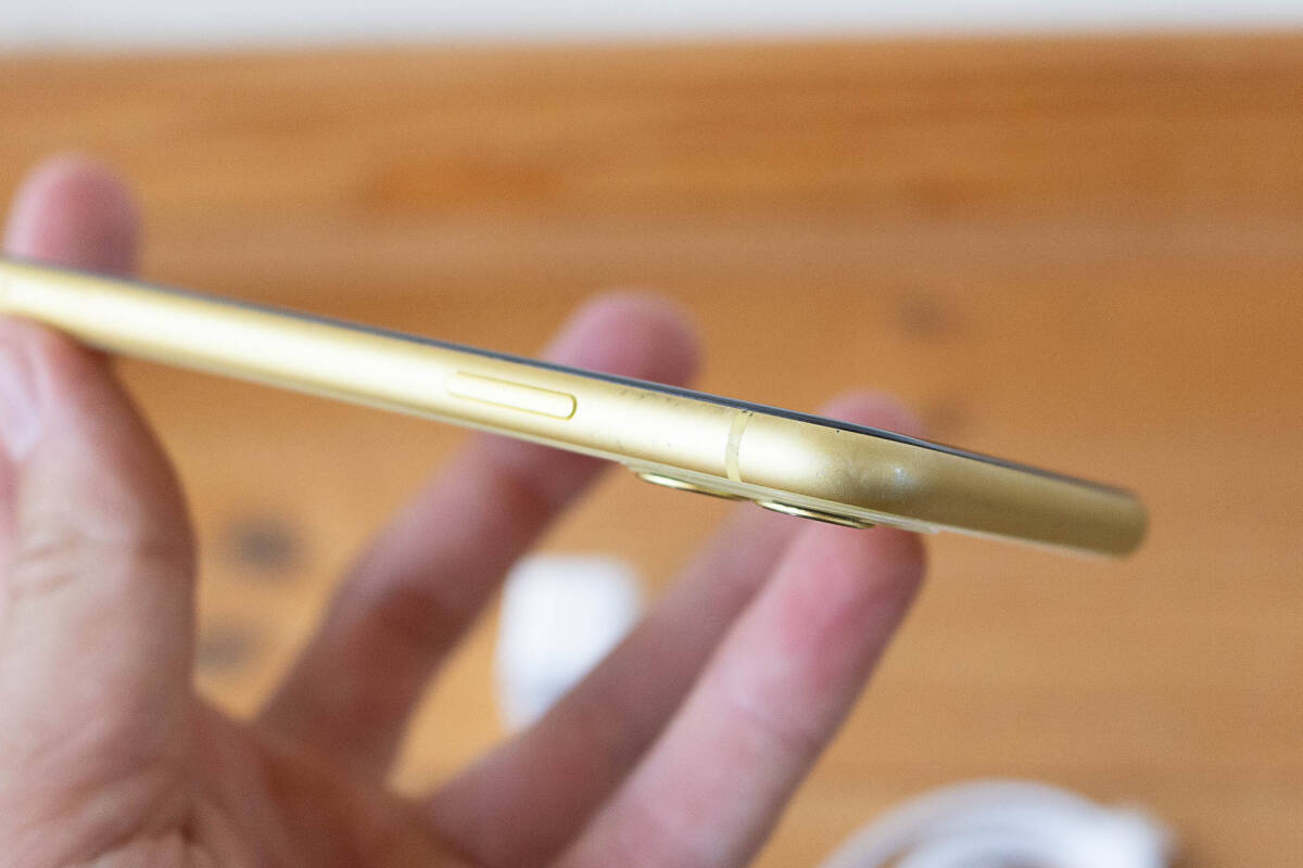 100スタート＊C動作品＊ iPhone 11 イエロー　simフリー_画像6