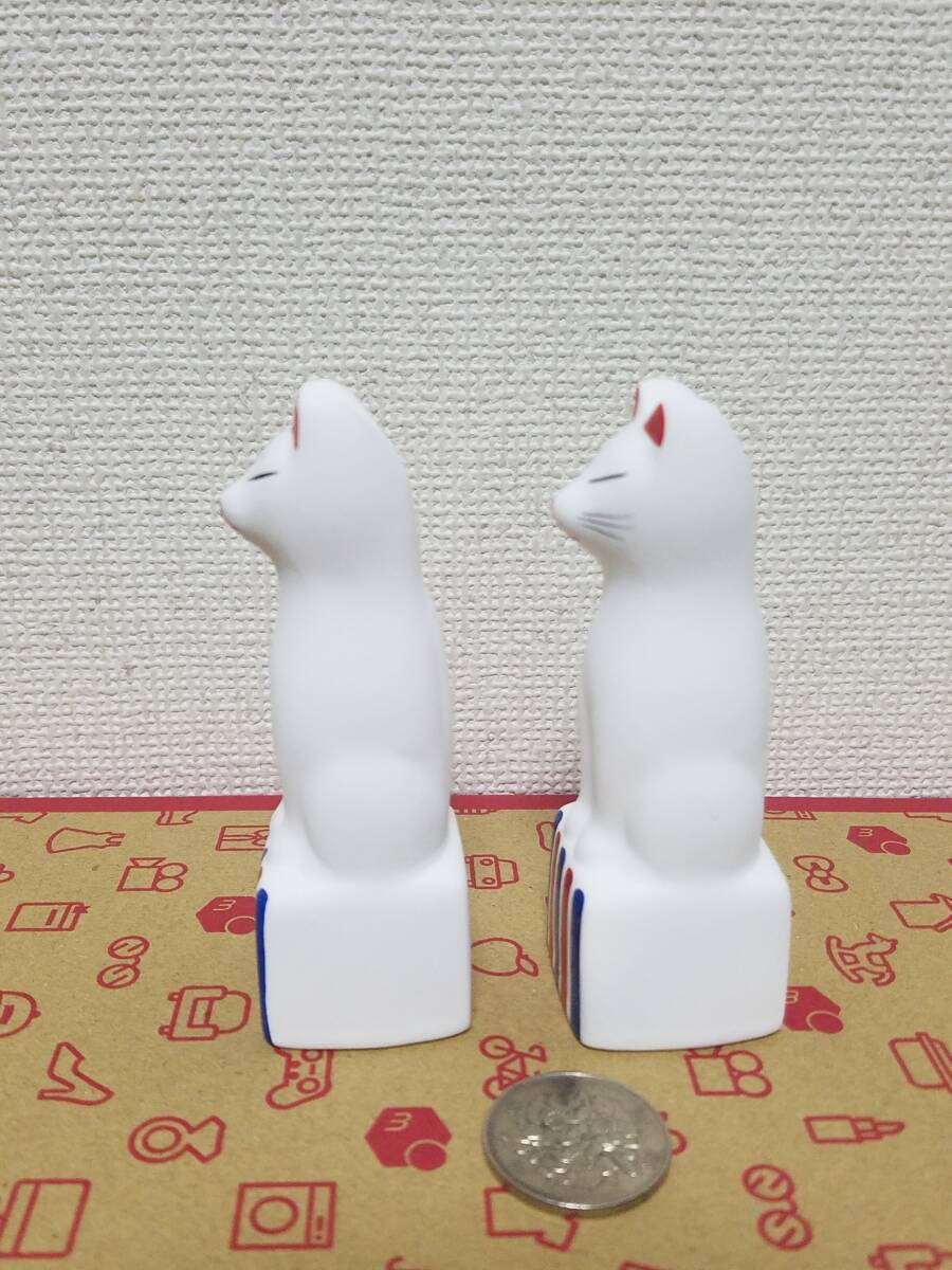 鉄砲狐 郷土玩具 民芸品 きつね 稲荷 狐 キツネ 白狐 おいなりさんの画像3