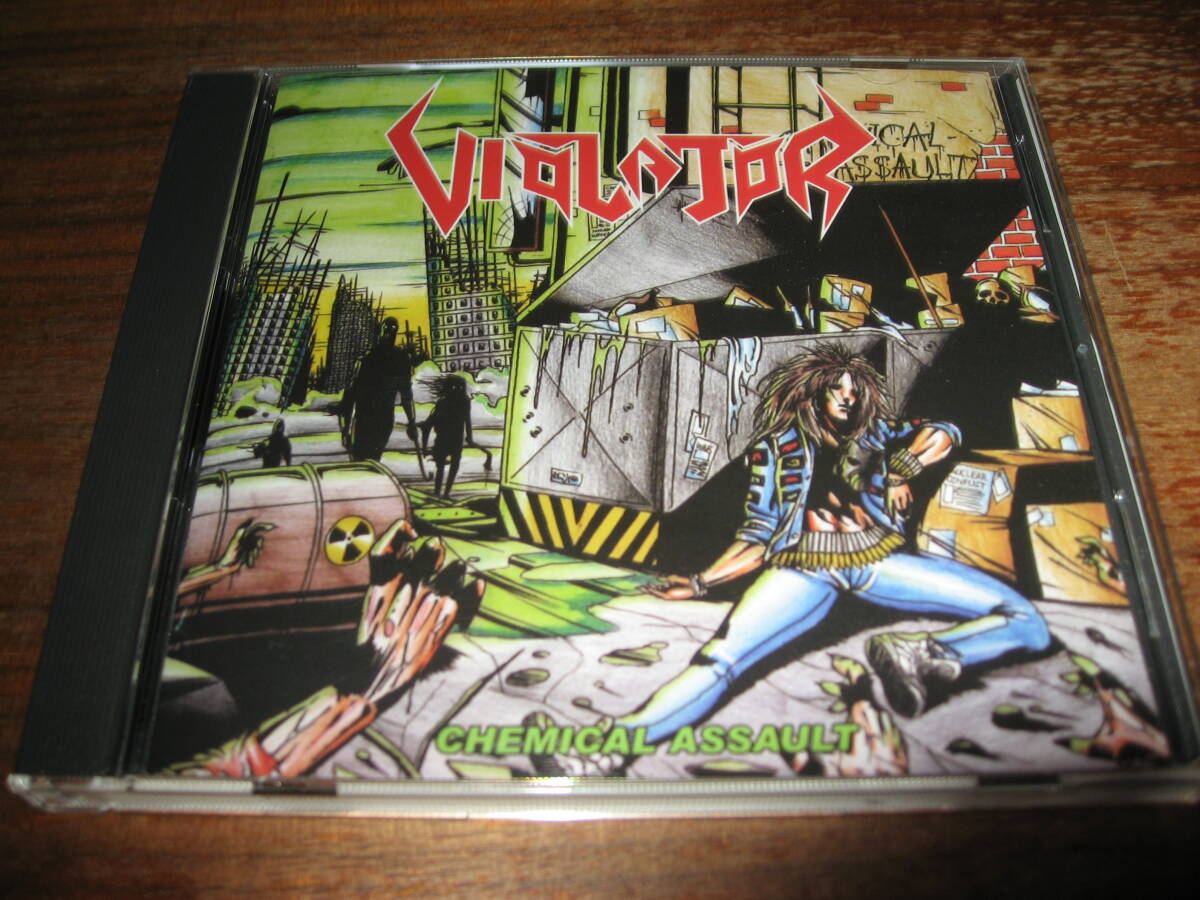 ＜南米スラッシュ/THRASH＞VIOLATOR/chemical assaultの画像1