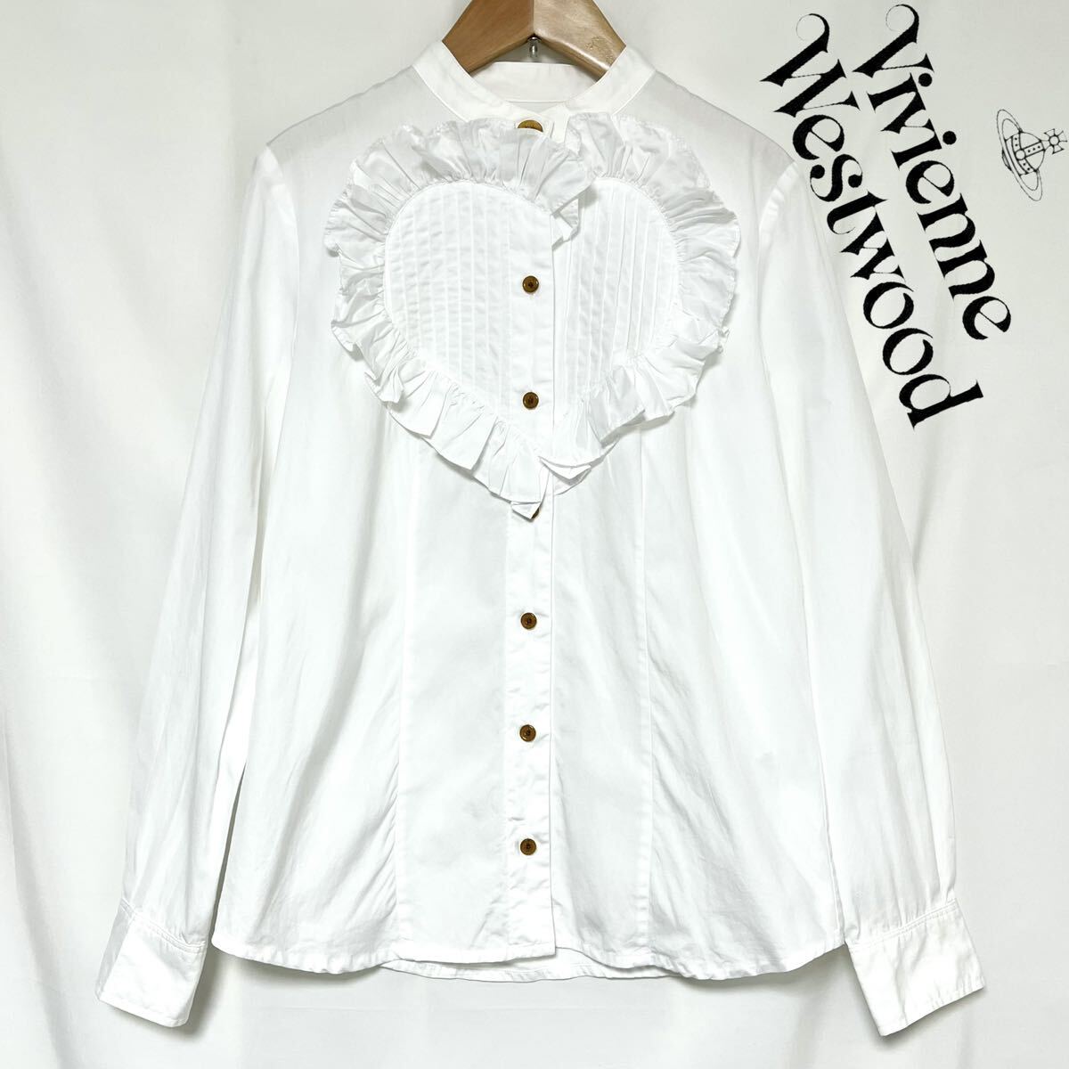 Vivienne Westwood Red Label コットン ブロード ハート フリル Vivienne Westwood Red Label コットン ブロード ハート フリル