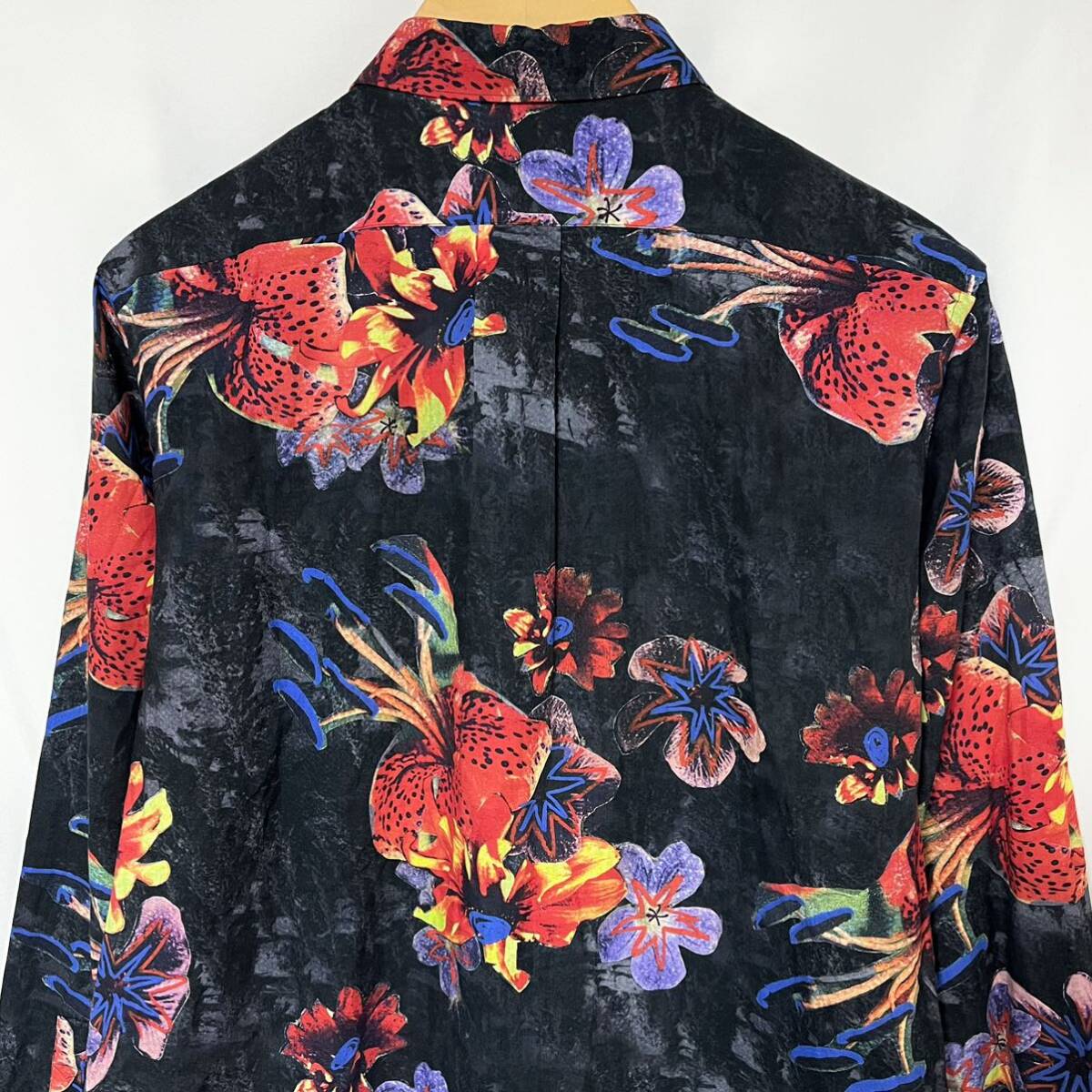 PS Paul Smith ポールスミス Winter Hawaiian プリントシャツ 花柄 ボタニカル柄 2022年モデル　L _画像5