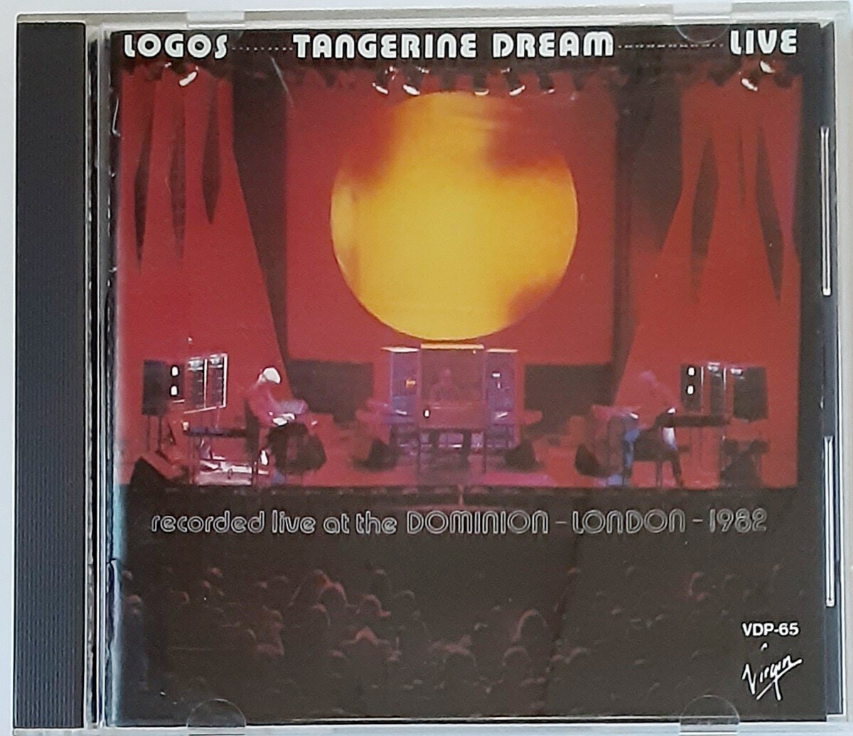 【初期国内盤】TANGERINE DREAM/LOGOS LIVE タンジェリン・ドリーム VDP-65 1984年 3500円定価の画像1