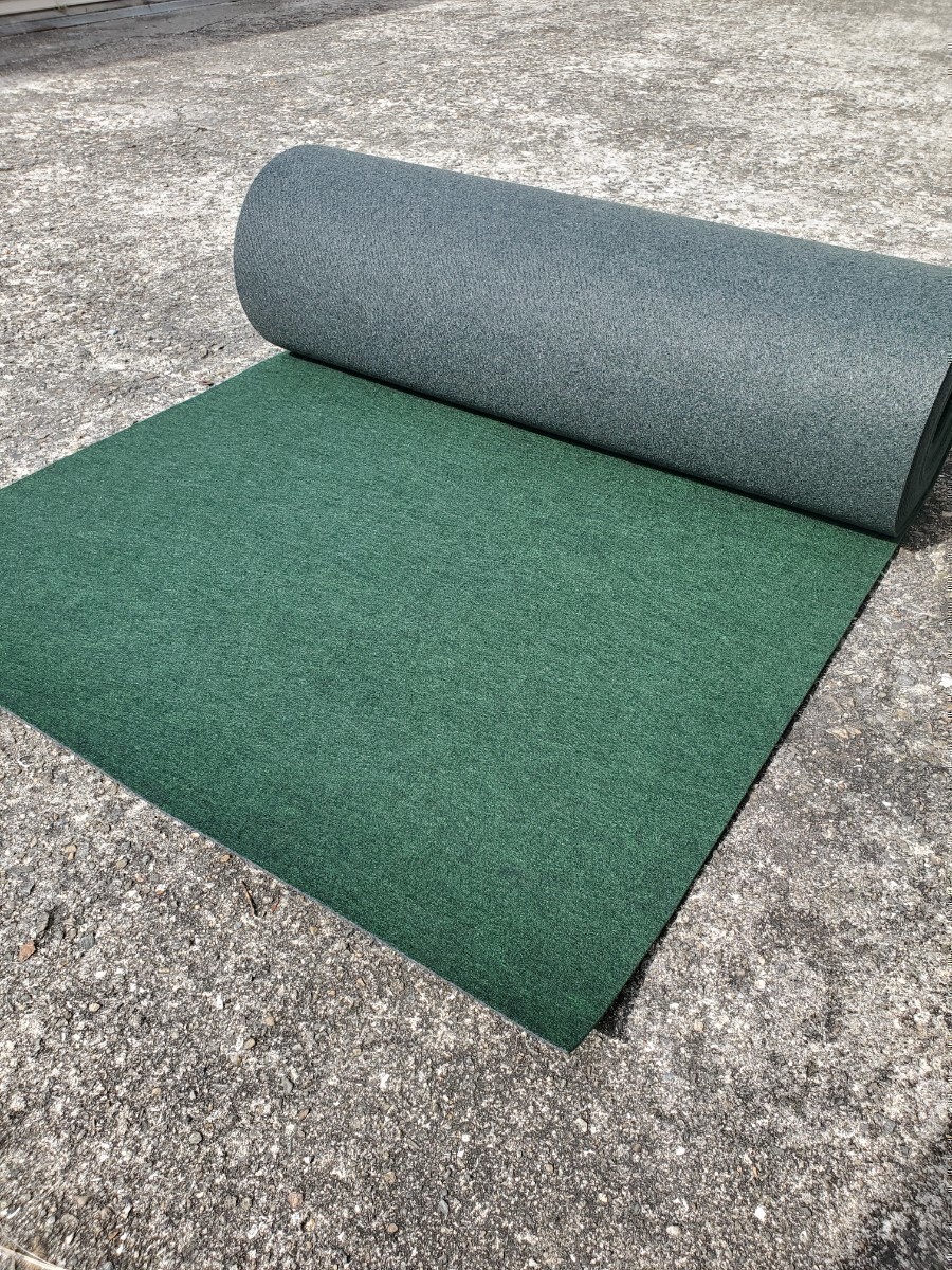【新品】防草シート 除草シート 農業資材 不織布(グリーン) 巾1m×23mの画像10