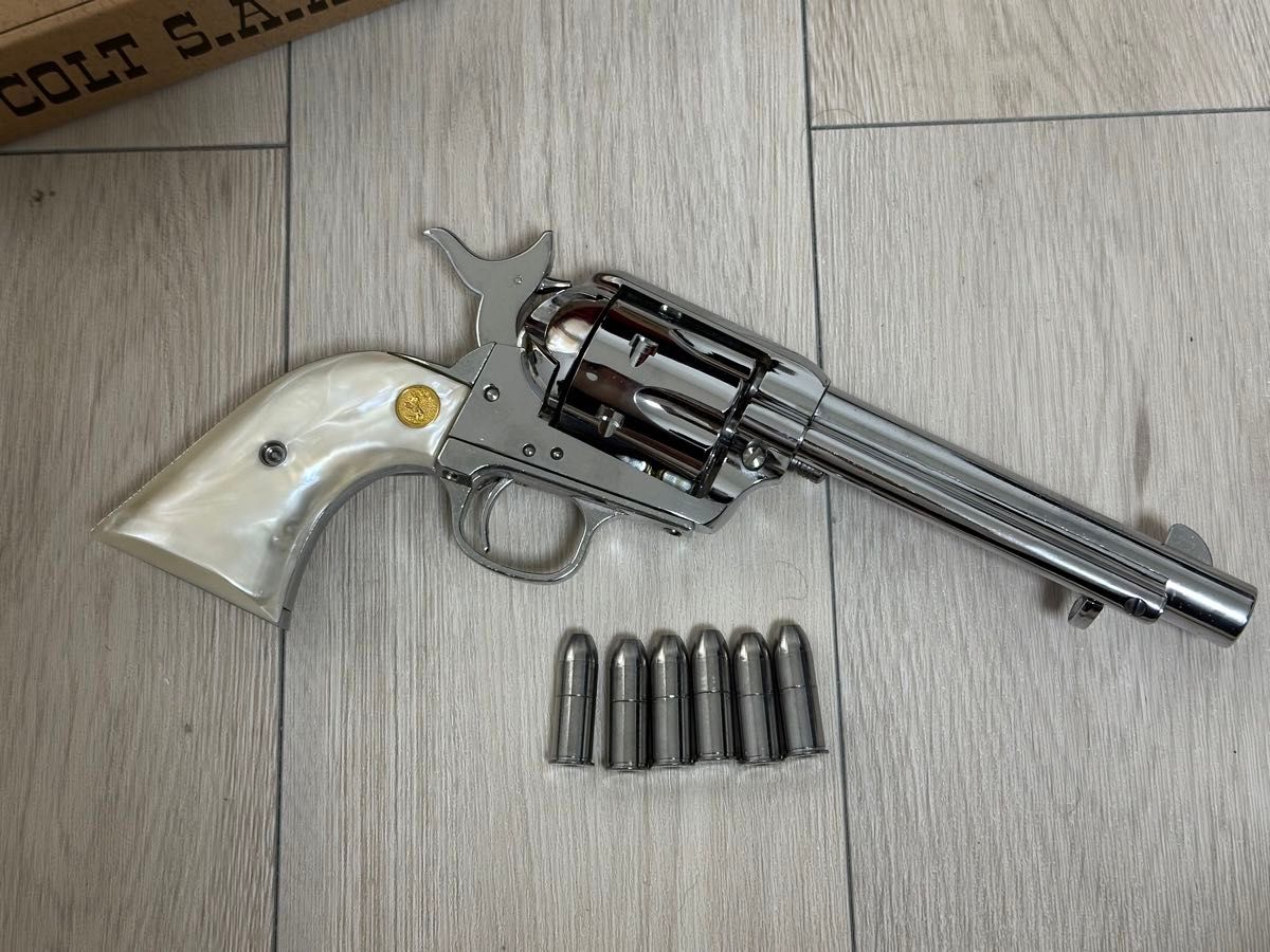 未発火品 ハートフォード コルトSAA HWS オールシルバーアーティ 未発火品 ハートフォード コルトSAA HWS オールシルバーアーティ